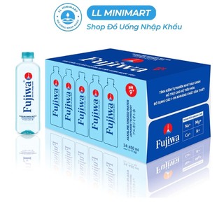 Thùng 24 chai nước ion kiềm fujiwa 450ml/chai