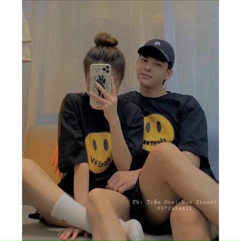 Áo phông mặt cười bigsize 60kg - 110kg
