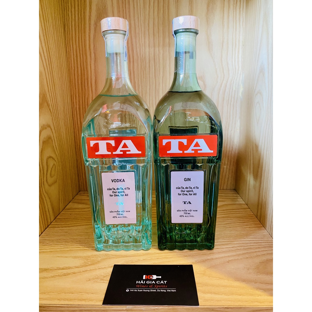 Ta Gin / Vodka Xuất Xứ Việt Nam - Giá Siêu Tốt - Giao Hàng Nhanh