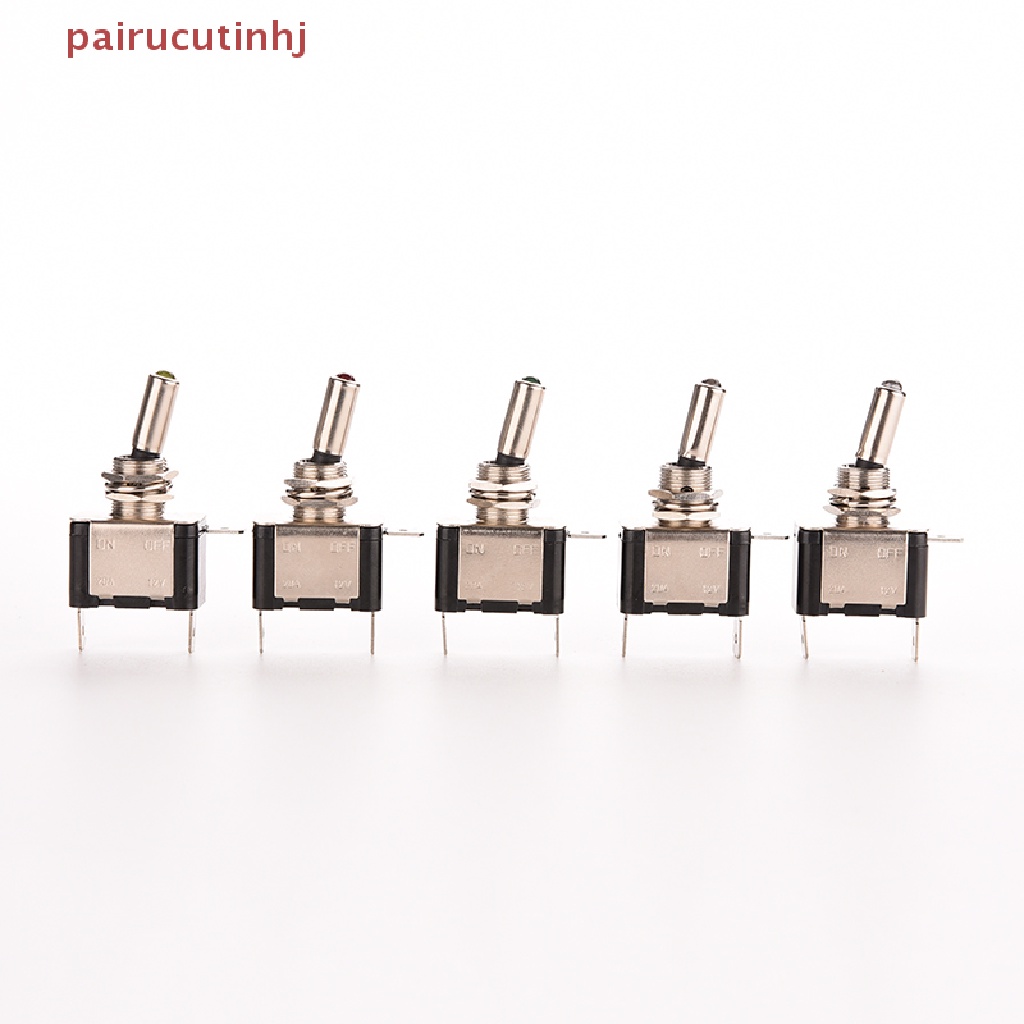 Cặp Công Tắc Bật / Tắt Đèn LED 12V 20A Cho Xe Hơi / Xe Tải / Máy Bay ATV 3