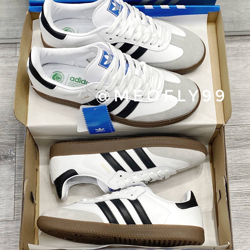 giày thể thao adidas Samba Classic Run White/Black 772109 Men s hottrend 2022