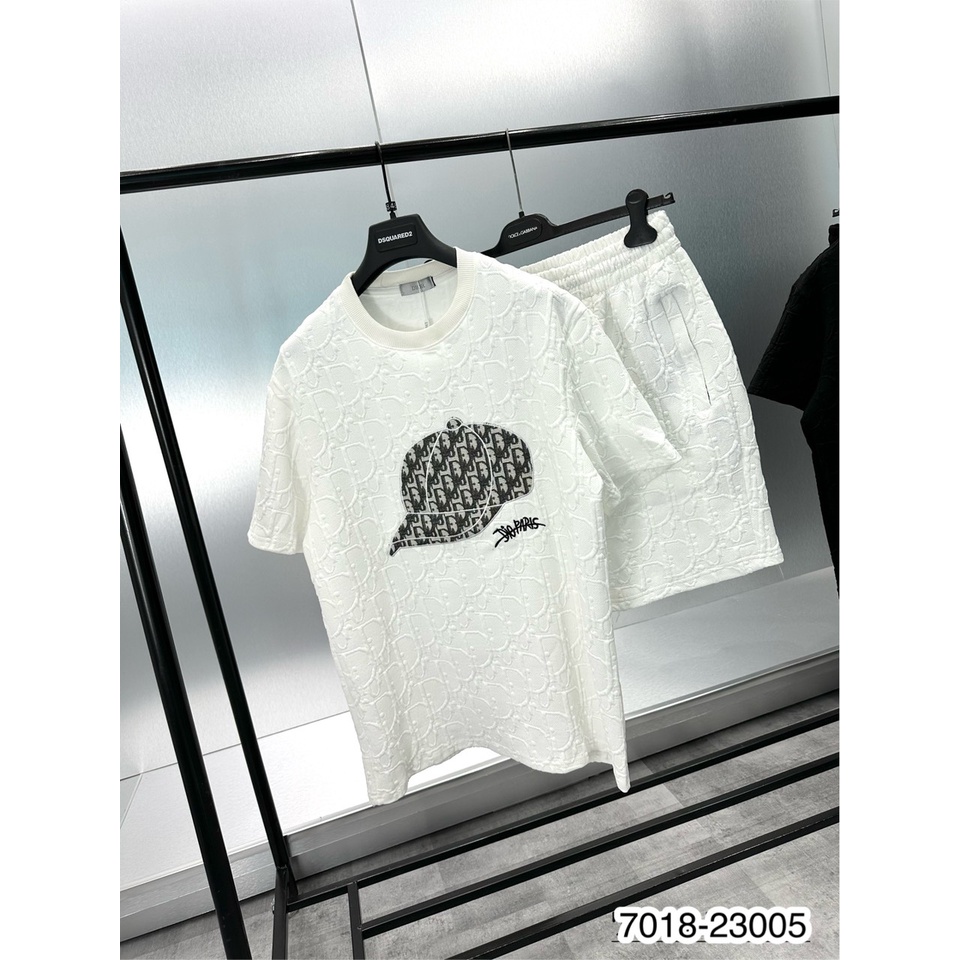 Bộ Quần Áo DI-OR Nam Thêu Họa Tiết Mũ Cao Cấp - Quần Áo Nam DI-OR Dập Vân Nổi Cực Đẹp