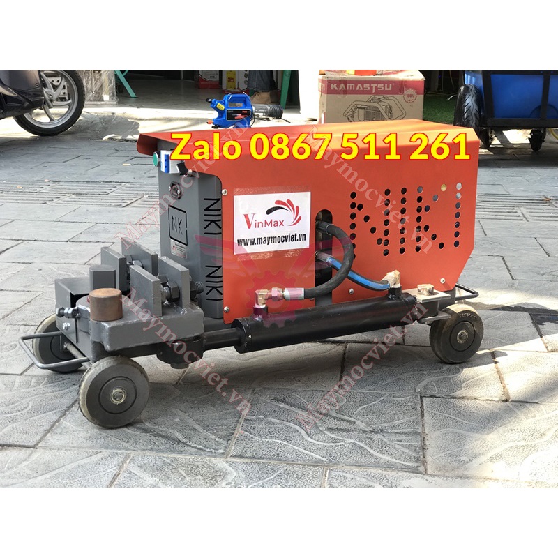 Máy uốn sắt Niki thủy lực phi 25 giá bao nhiêu