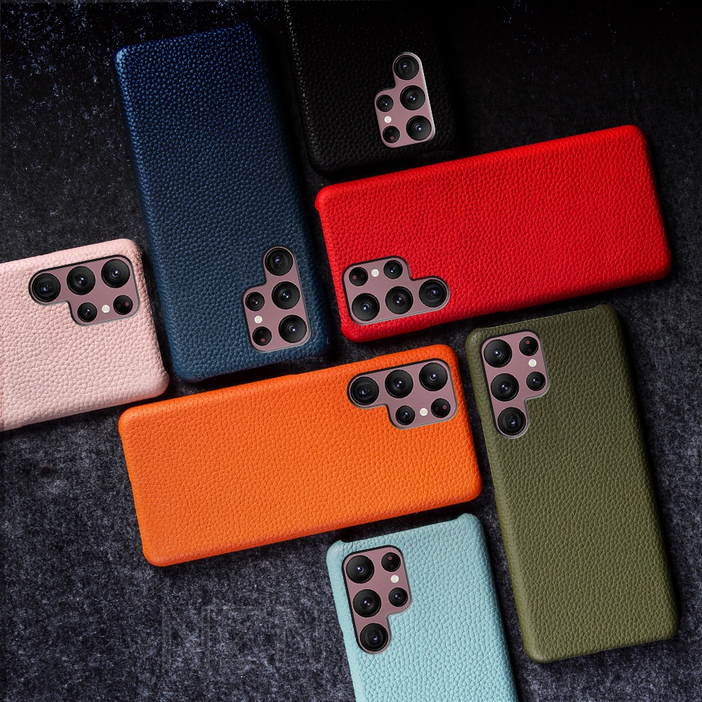 Bao Da Điện Thoại Cao Cấp Cho samsung galaxy s23 ultra s21 fe s22 plus note 20 ultra Ốp