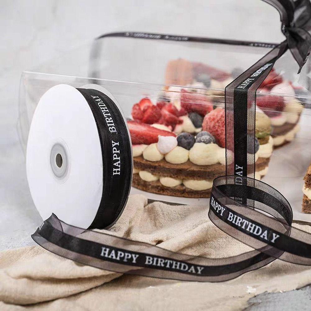 Cuộn Dây Ruy Băng Organza Nhiều Màu Sắc Dùng Gói Quà Sinh Nhật / Đám Cưới