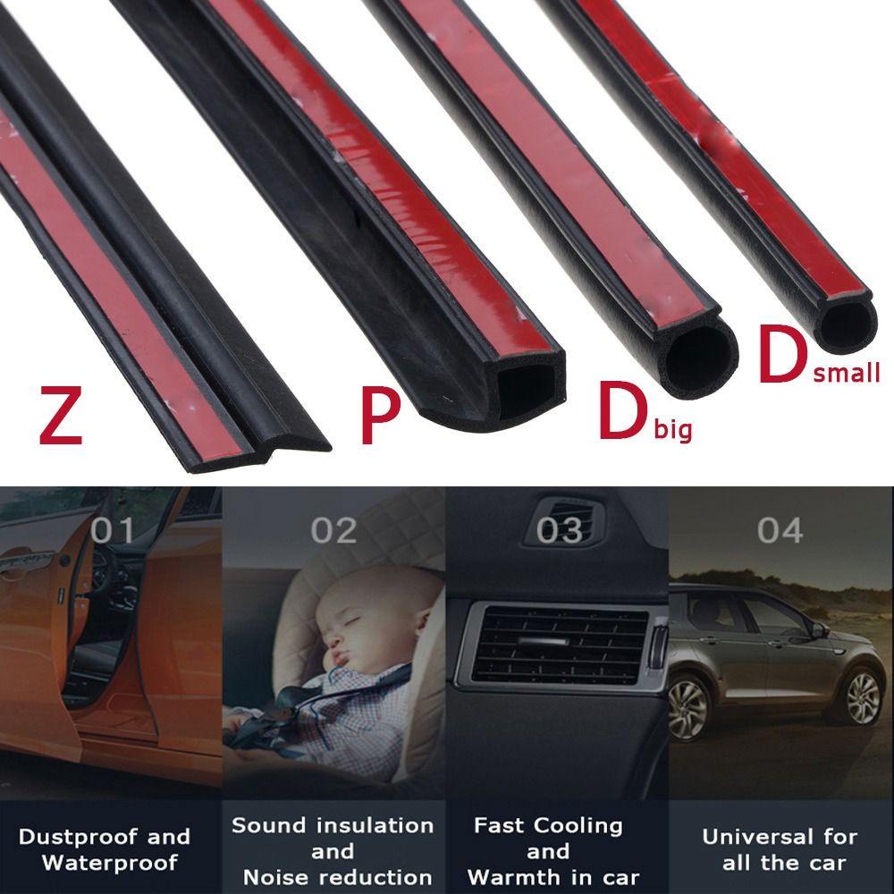 Dây Viền Cửa Xe Hơi Chống Ồn Cách Âm 1m Hình Chữ Z P Type Z Tiện Dụng