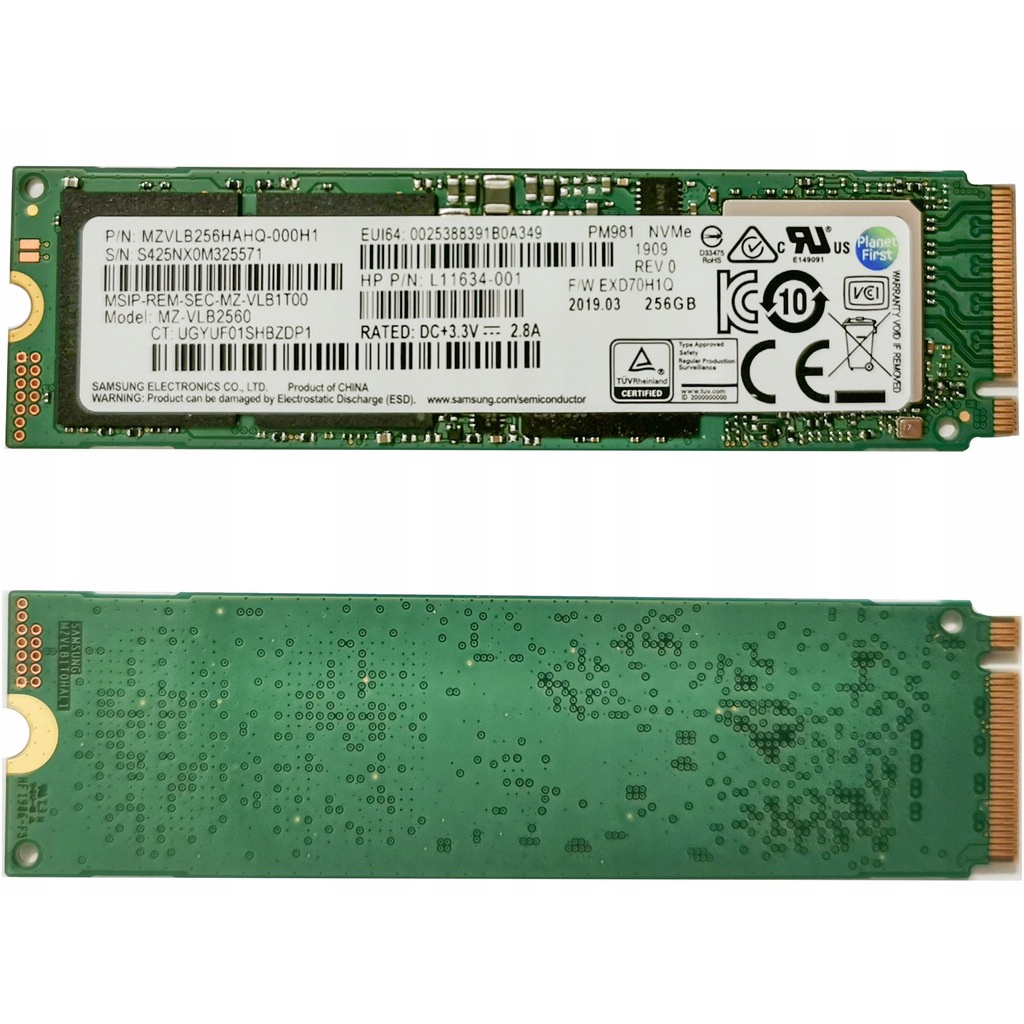 [Like new BH 12 tháng] SSD SamSung M2 NVMe PCIe 256Gb 512Gb 1Tb PM981 PM981a PM991a PM9A1 PCI express 256 512 tháo máy | BigBuy360 - bigbuy360.vn