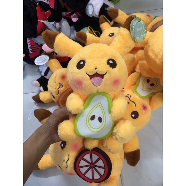 Thú Bông POKEMON-PIKACHU Dễ Thương-Lông Siêu Mềm Mịn-Xịn Xò