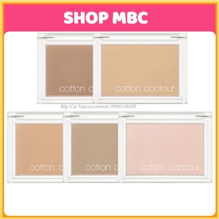 MBC Phấn tạo khối và highlight Missha Cotton Contour - phấn má Missha Cotton Blusher  thanh lý