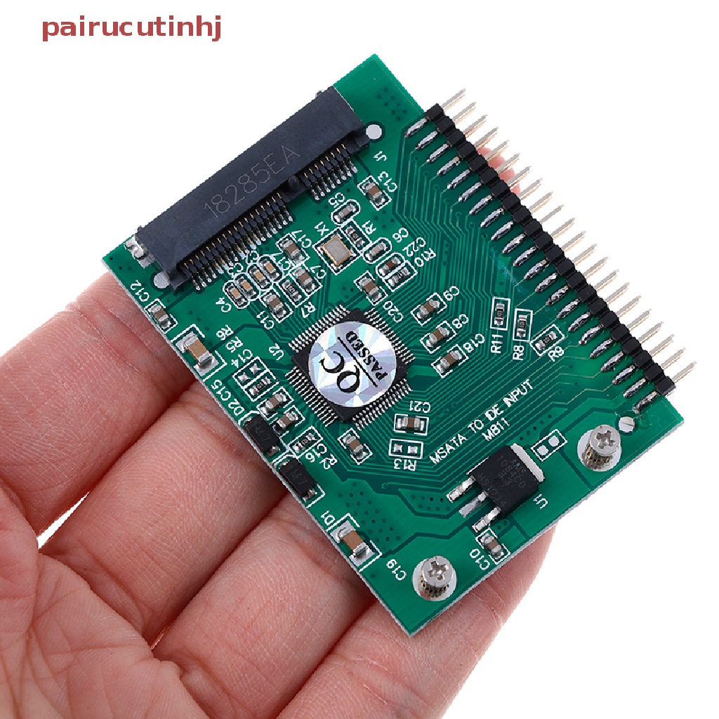 Card Chuyển Đổi mSATA SSD Sang 44Pin IDE mSATA IDE Cho laptop VN