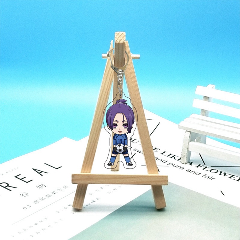 Ygt Móc Khóa Bằng PVC Trong Suốt Hình Nhân Vật Isagi Yoichi Bachira Chigiri