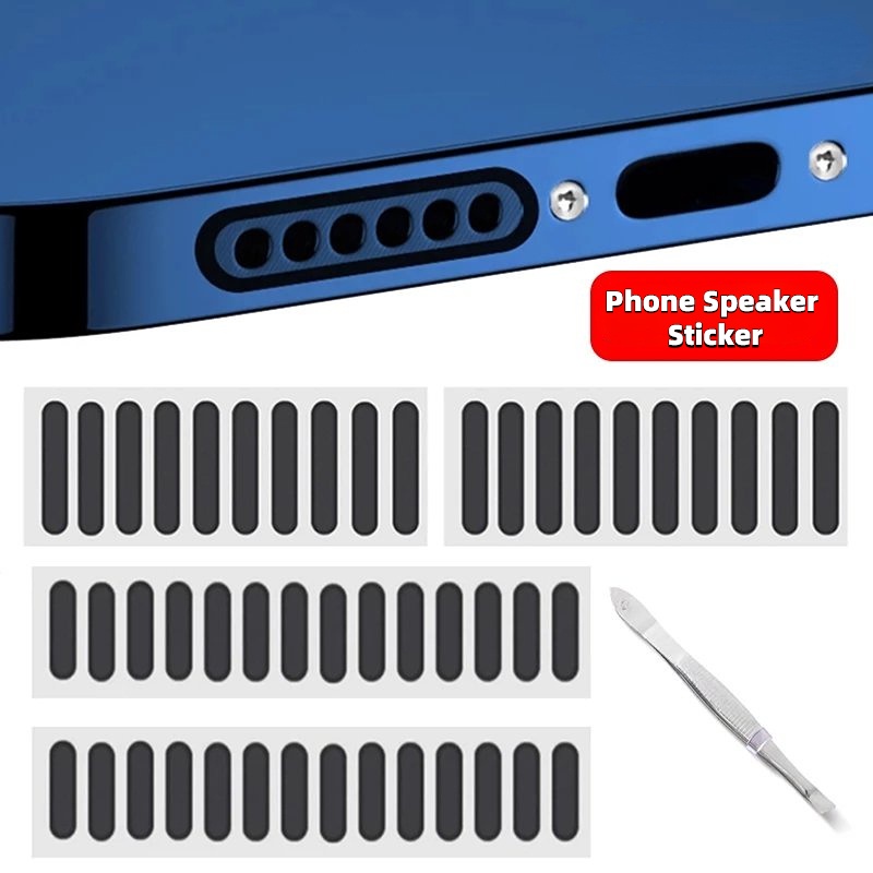 [Đặc trưng] Miếng Dán Lỗ Loa Điện Thoại Tự Dính Chống Bụi Thoáng Khí