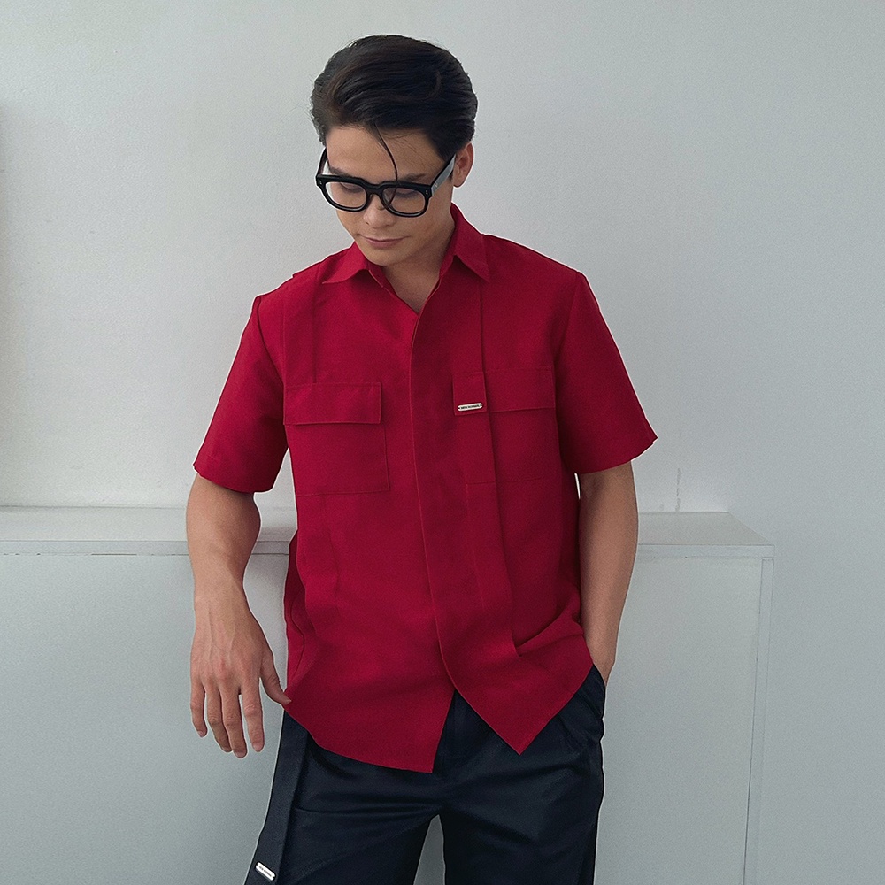 Áo sơ mi ngắn tay thiết kế trẻ trung Bline Shirt New Normal