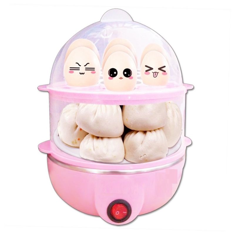 Máy Hấp Trứng 2 Tầng Đa Năng.