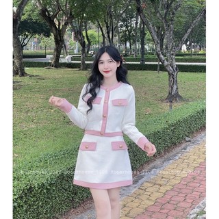 🌿 SET DẠ TWEET SANG CHẢNH * ROSE * siêu hot