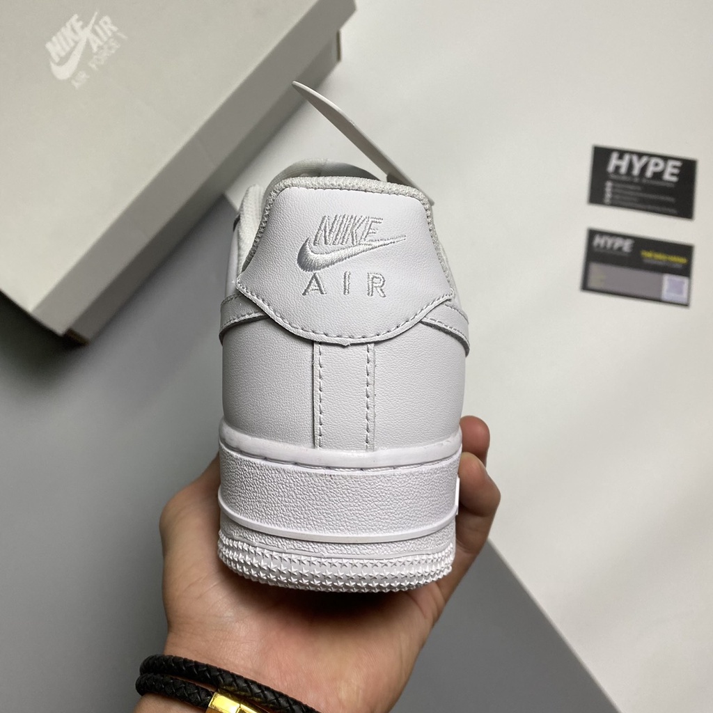 Giày Sneaker Nike_AF1 Nam Nữ Trắng Thể Thao Cổ Thấp Cao Cấp Full box + Bill