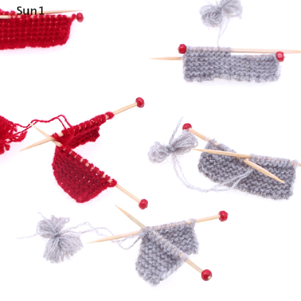 1 Mô Hình Áo Len Dệt Kim Thủ Công Thu Nhỏ Dành Cho Búp Bê DIY