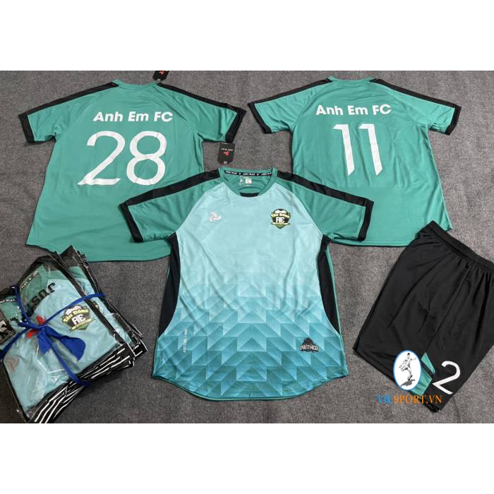 Quần Áo Thương Hiệu Justplay PANTHER Chất Lượng Cao Cấp, Áo Đá Bóng Không Logo - Vicsport