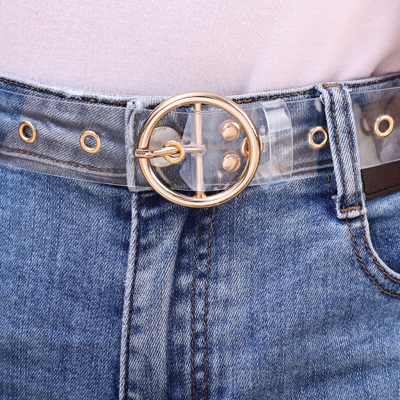Thắt Lưng Trong Suốt Có Khóa Gài Thời Trang Mùa Hè Cho Nữ