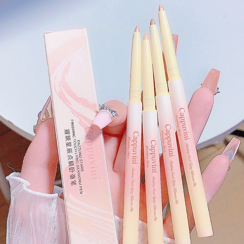 Bút Gel Kẻ Mắt Lâu Trôi Chống Thấm Nước Màu Lấp Lánh Ánh Sao Nổi Bật