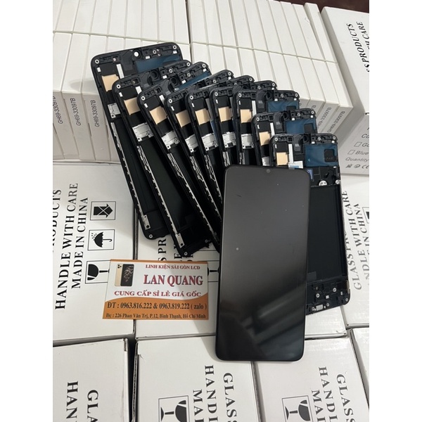 Màn hình Samsung galaxy A70 oled 2ic full khung phôi to như zin