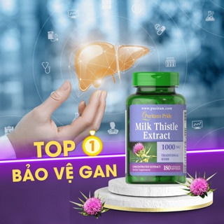 Thải độc gan Puritan s Pride Milk Thistle Extract 1000mg 90