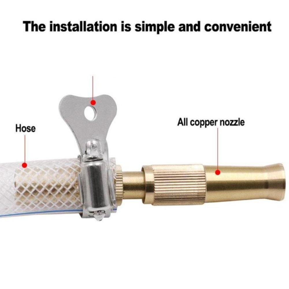 Vòi Phun Nước Áp Suất Cao Bằng Đồng Thau Dùng Tưới Cây / Rửa Xe Hơi