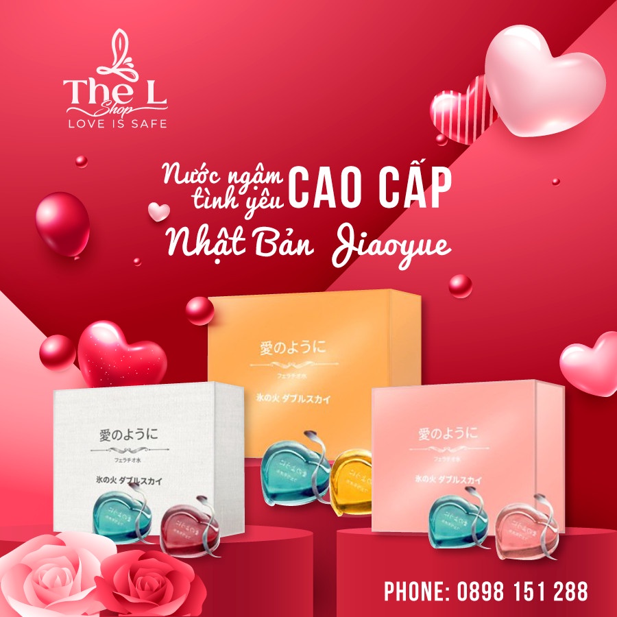 Nước ngậm tình yêu cao cấp Nhật Bản Jiaoyue