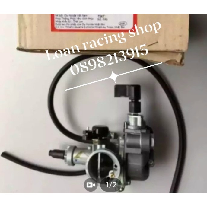 Bình xăng chế hòa khí Wave s110 zin chính hãng Honda - VJC SÀI GÒN