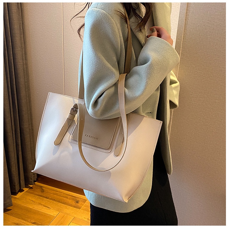 AlphaZ Túi Xách Đeo Vai Sức Chứa Lớn Phong Cách Đơn Giản Hợp Thời Trang Cho Nữ