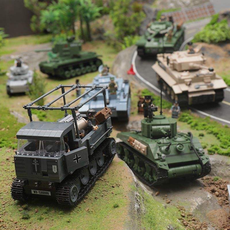 Đồ Chơi Lắp Ráp Xe Tăng Quân Đội m1a2 m1a2 Cho Bé Trai