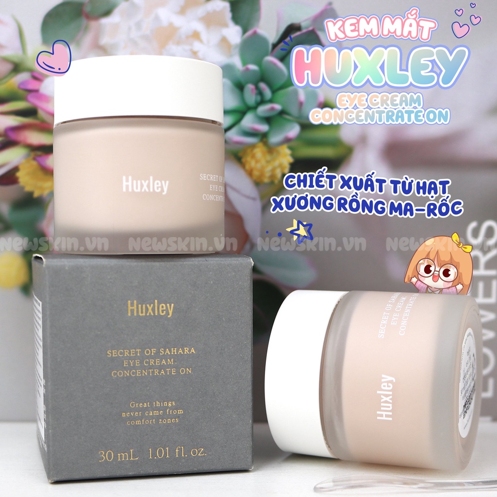 Kem mắt Huxley Eye Cream Concentrate On 30ml
