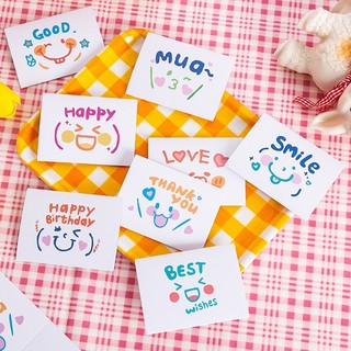 Thiệp mini đáng yêu, thiệp quà tặng