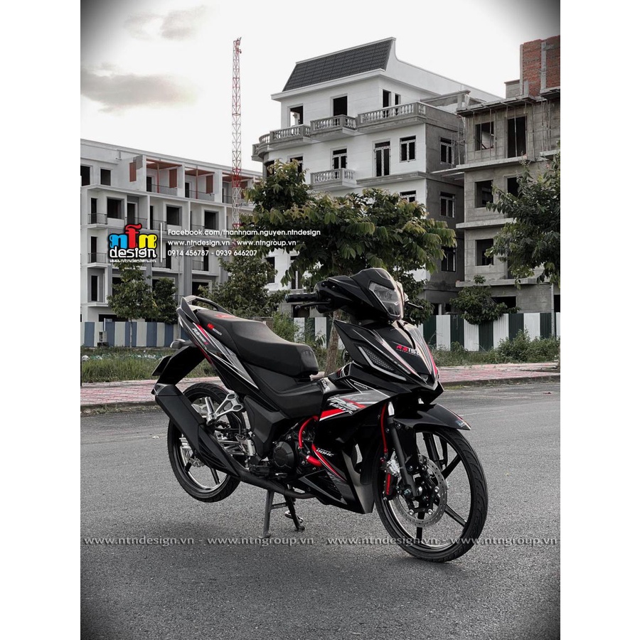 Tem rời Winner V1 mẫu RS 150 đỏ trắng siêu hot 2023