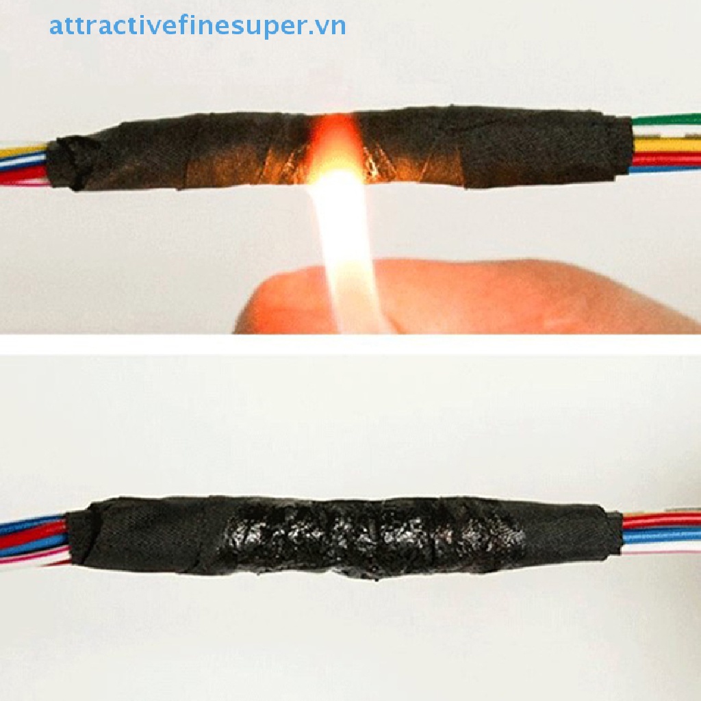 Cuộn Băng Keo Cách Nhiệt Chống Cháy Dài 15M Cho Dây Cáp Xe Hơi