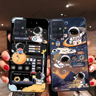 Ốp lưng Samsung A31 / A51 / A71 phi hành gia vũ trụ cute,bền giá rẻ