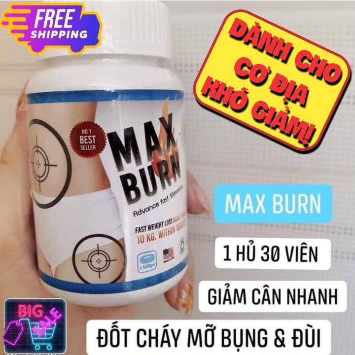 Đối cháy chất béo Max Burn Advance Fast Slimming Thái Lan