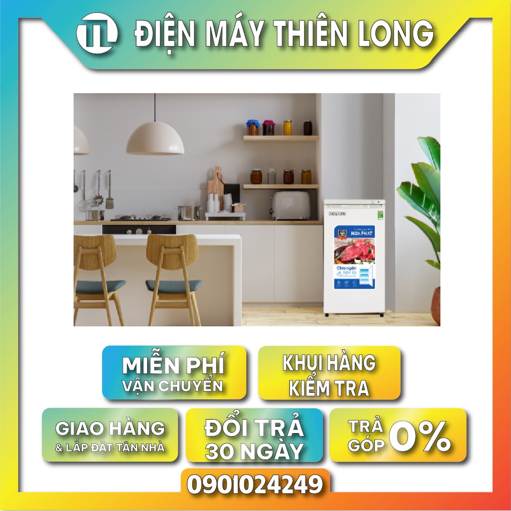 Tủ đông đứng Hòa Phát HPF UAH6106 106 lít 4 ngăn - BẢO HÀNH CHÍNH HÃNG 2 NĂM TẬN NƠI