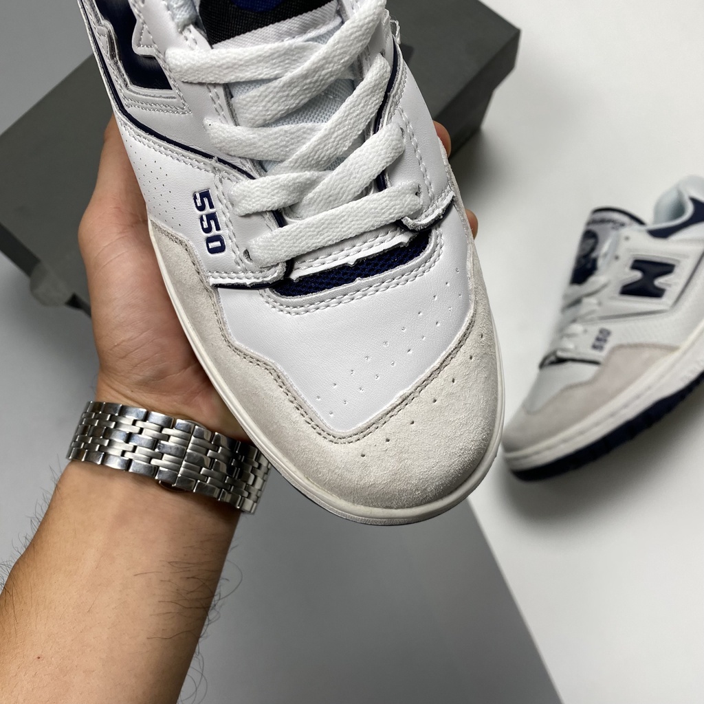 Giày New Balance 550 Navy  - Hype Sneaker | Phiên bản high quality.