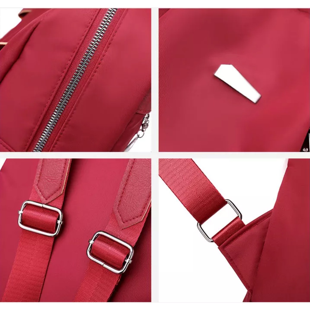 Ba Lô Vải Oxford Mềm Chất Lượng Cao Đa Năng Phong Cách Vintage Cho Nữ