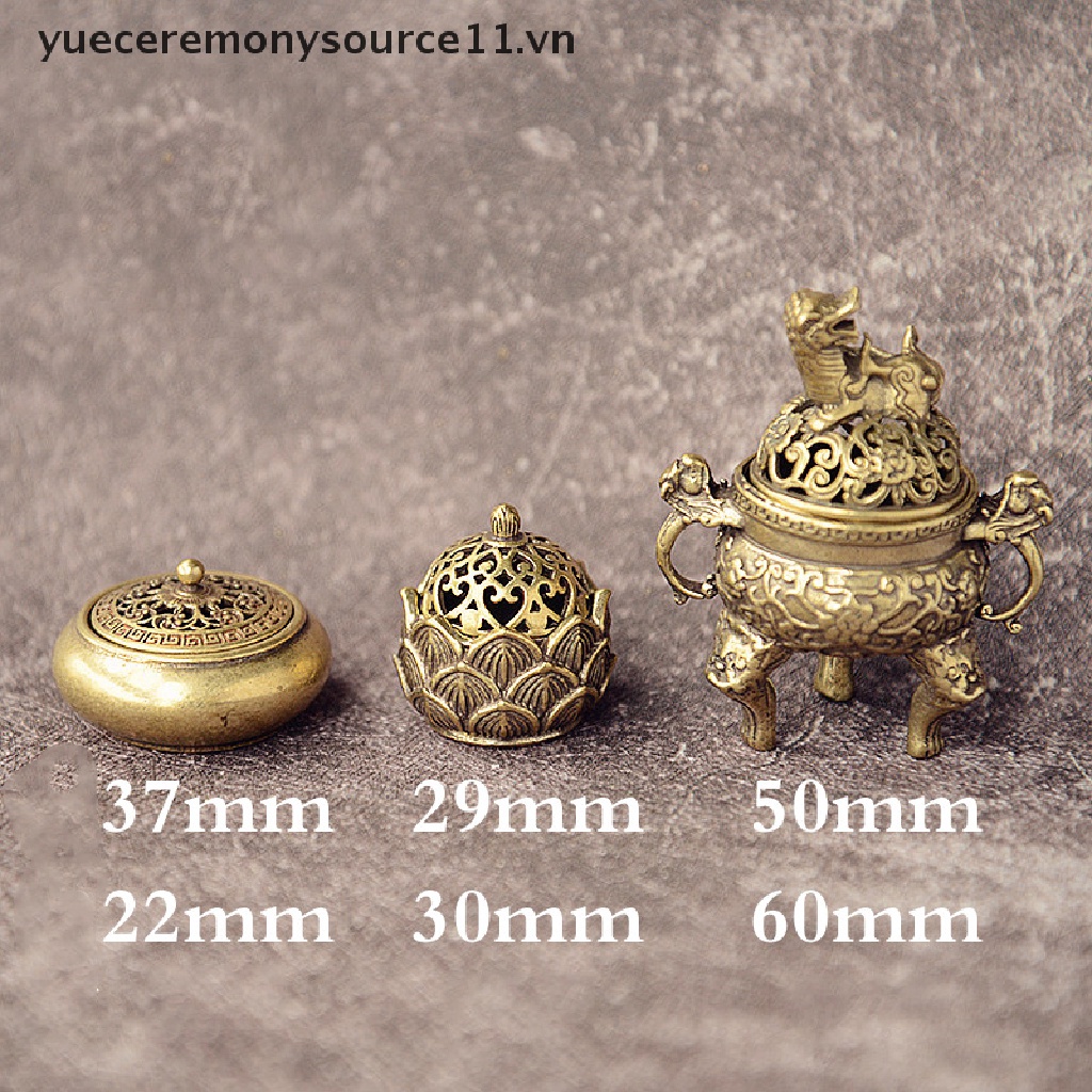 Lư Hương Mini Bỏ Túi Bằng Đồng Thau