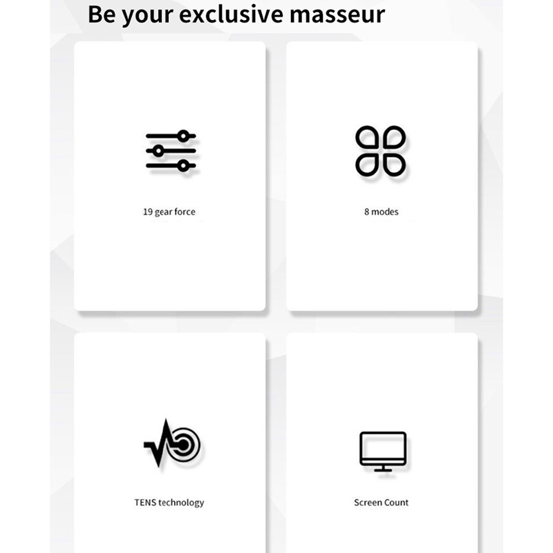 Miếng Dán Massage Lưng Mini Bằng Điện EMS