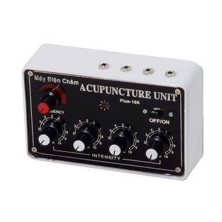 Máy điện châm 16 kim tặng kèm 4 pin AA