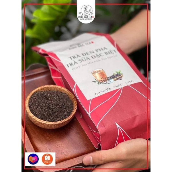 Trà Kinh Bắc trà đen đặc biệt 1kg ( tặng bộ công thức pha trà chuẩn vị Phúc Long)