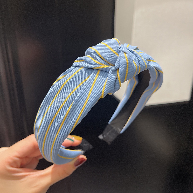 Băng Đô Thể Thao Họa Tiết Sọc Thời Trang Thu Đông Cho Nữ