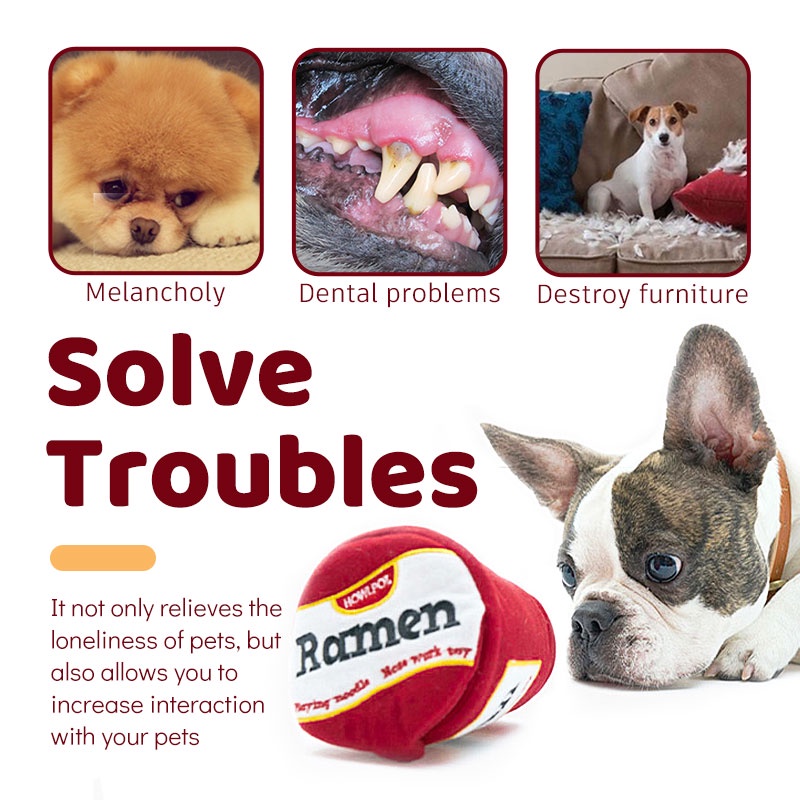 HamshMoc Đồ Chơi Huấn Luyện Ăn Uống Bằng Vải Bông Mềm Mại Bền Bỉ Dành Cho Cún Cưng