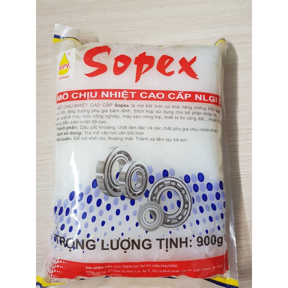 Mỡ bò Sopex túi 450g