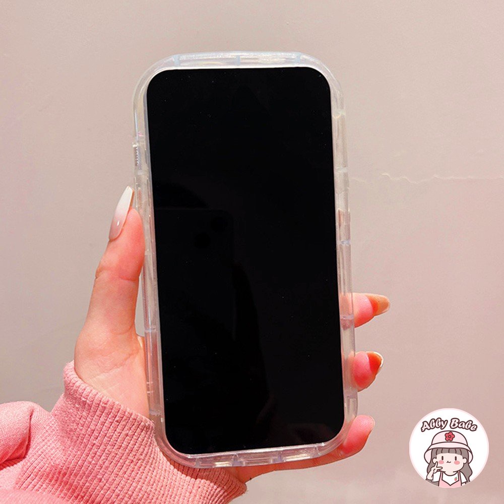 Ốp Điện Thoại TPU Mềm Chống Bụi Hình Thỏ Cầu Vồng 3D Cho IPhone 14 Pro Max 13 12 11 Pro Max