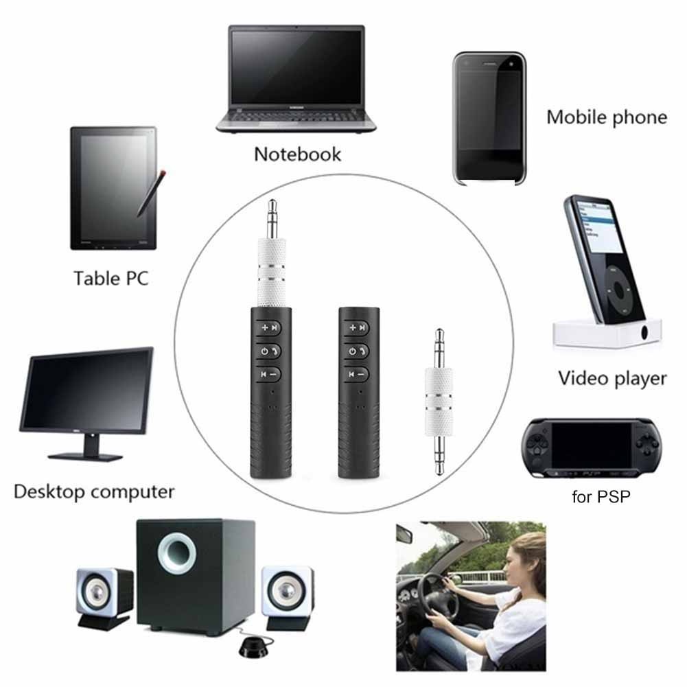 Thiết Bị Nhận Tín Hiệu Bluetooth Không Dây 3.5mm Cho Loa Xe Ô Tô