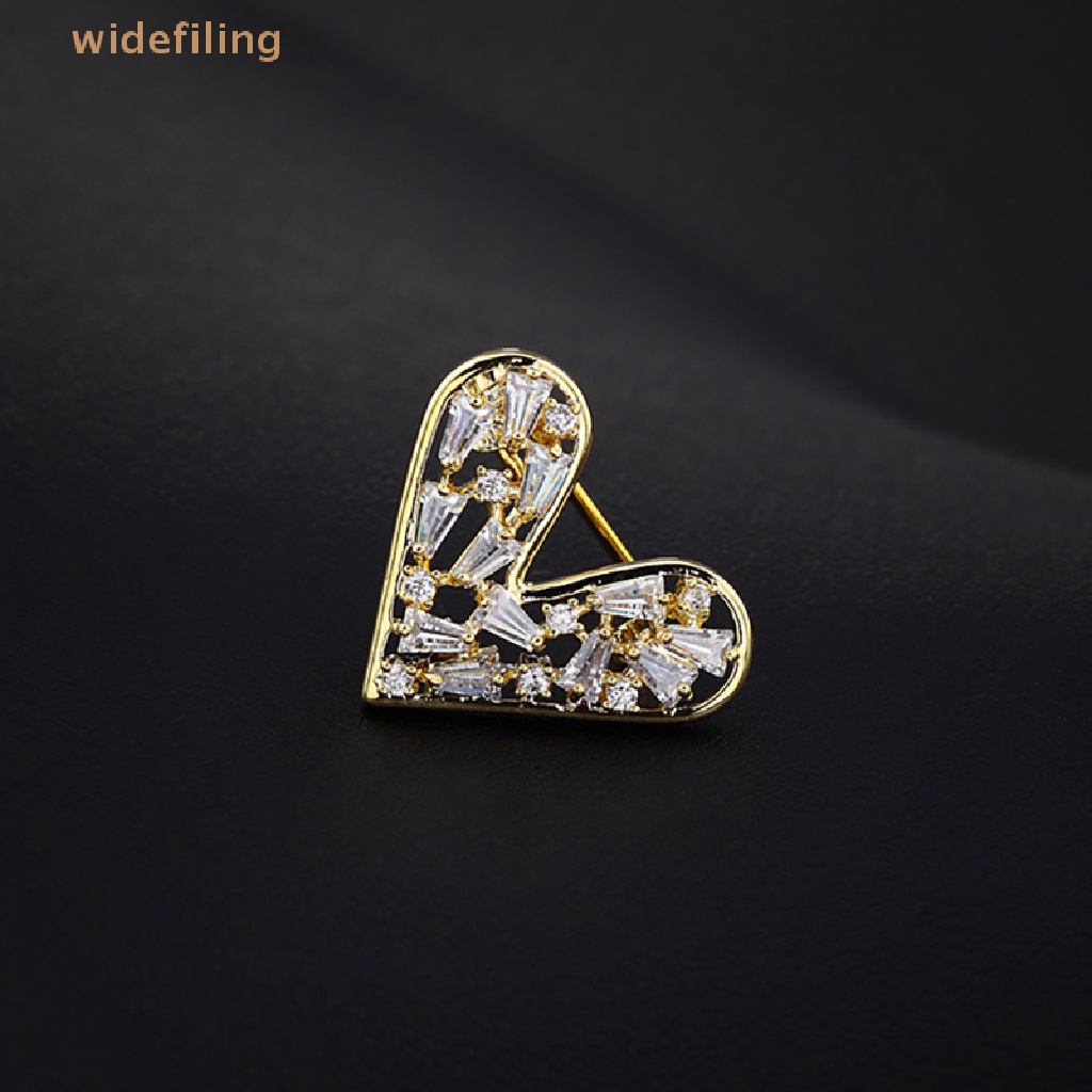 Trâm Cài Áo Hình Trái Tim Thời Trang Dành Cho Nữ